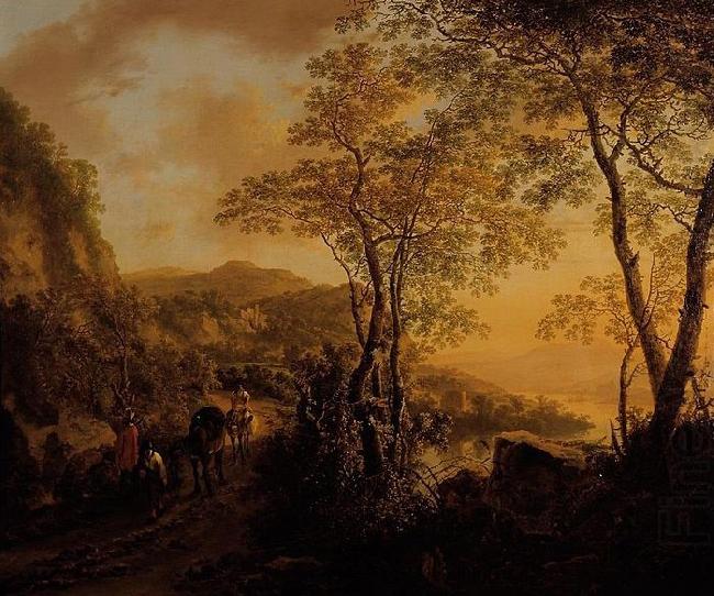 Jan Both Italian landscape. china oil painting image